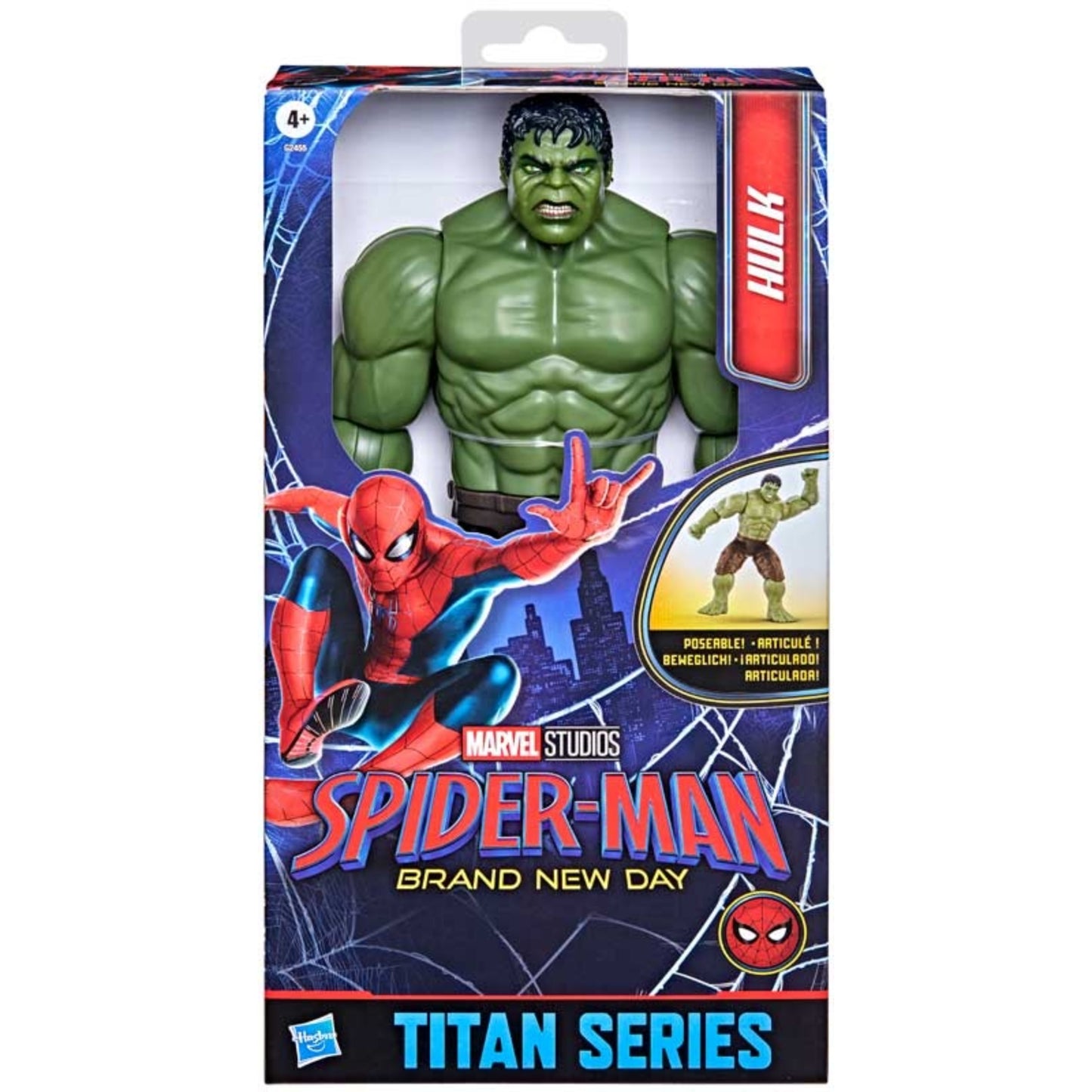 SPIDERMAN DELUXE TITAN FIGURE - HULK