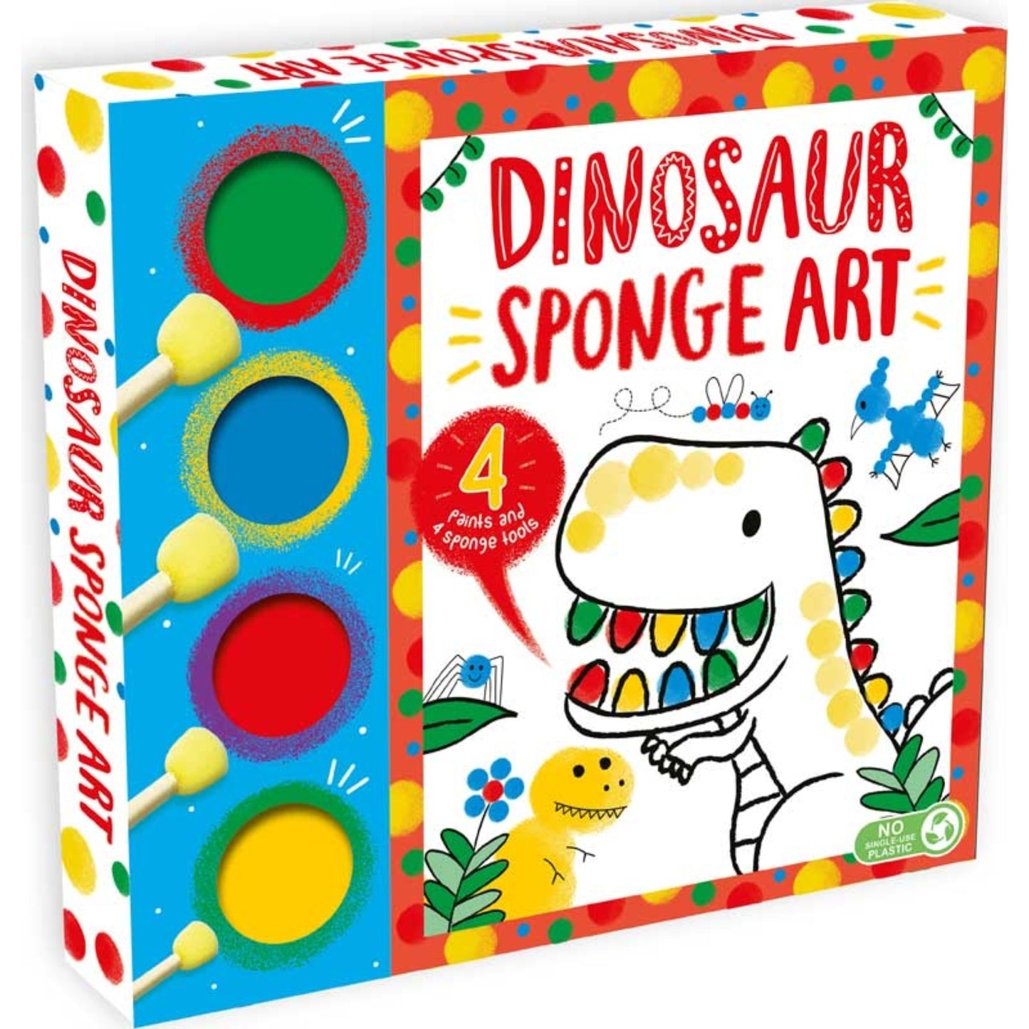 Sponge Art Dinosaurs