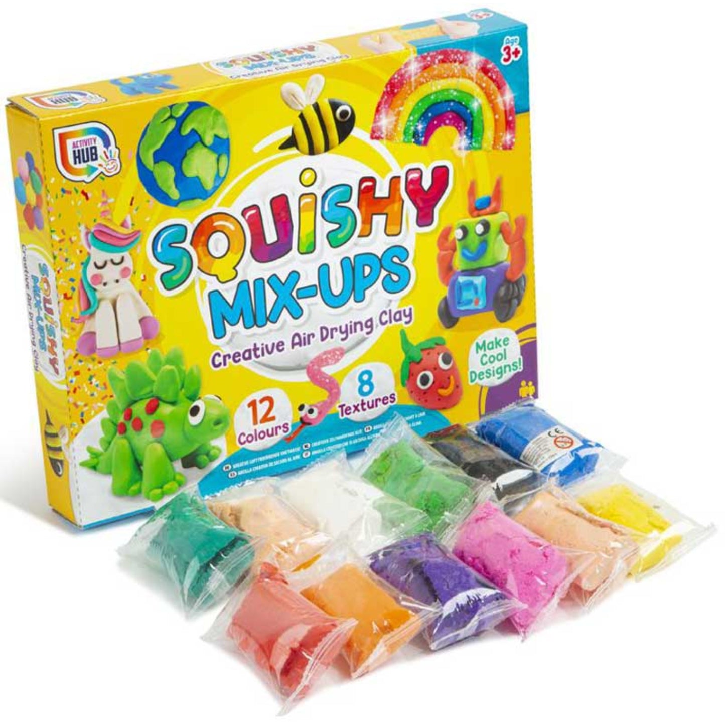 Squishy Mix-Ups Air Dry Clay