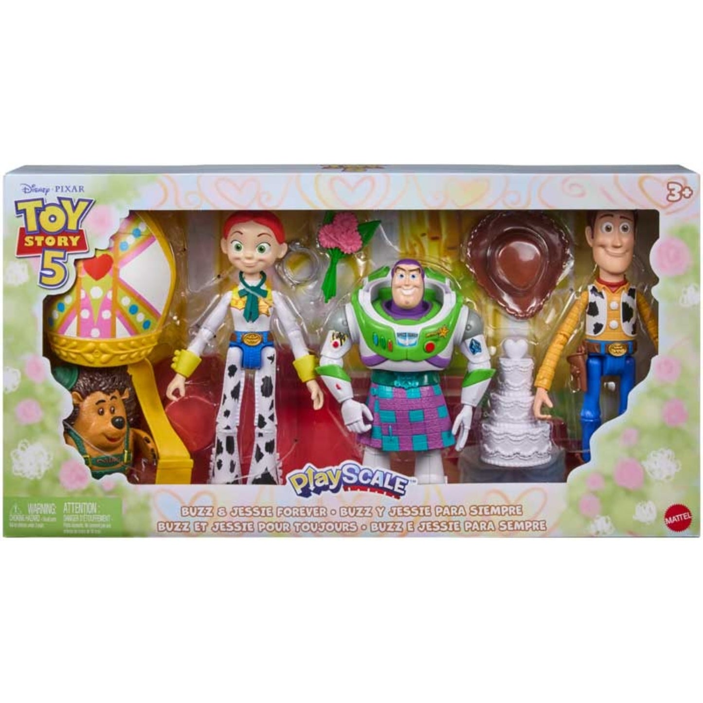 Toy Story 5 Play Scale Buzz & Jessie Forever 4 Pack