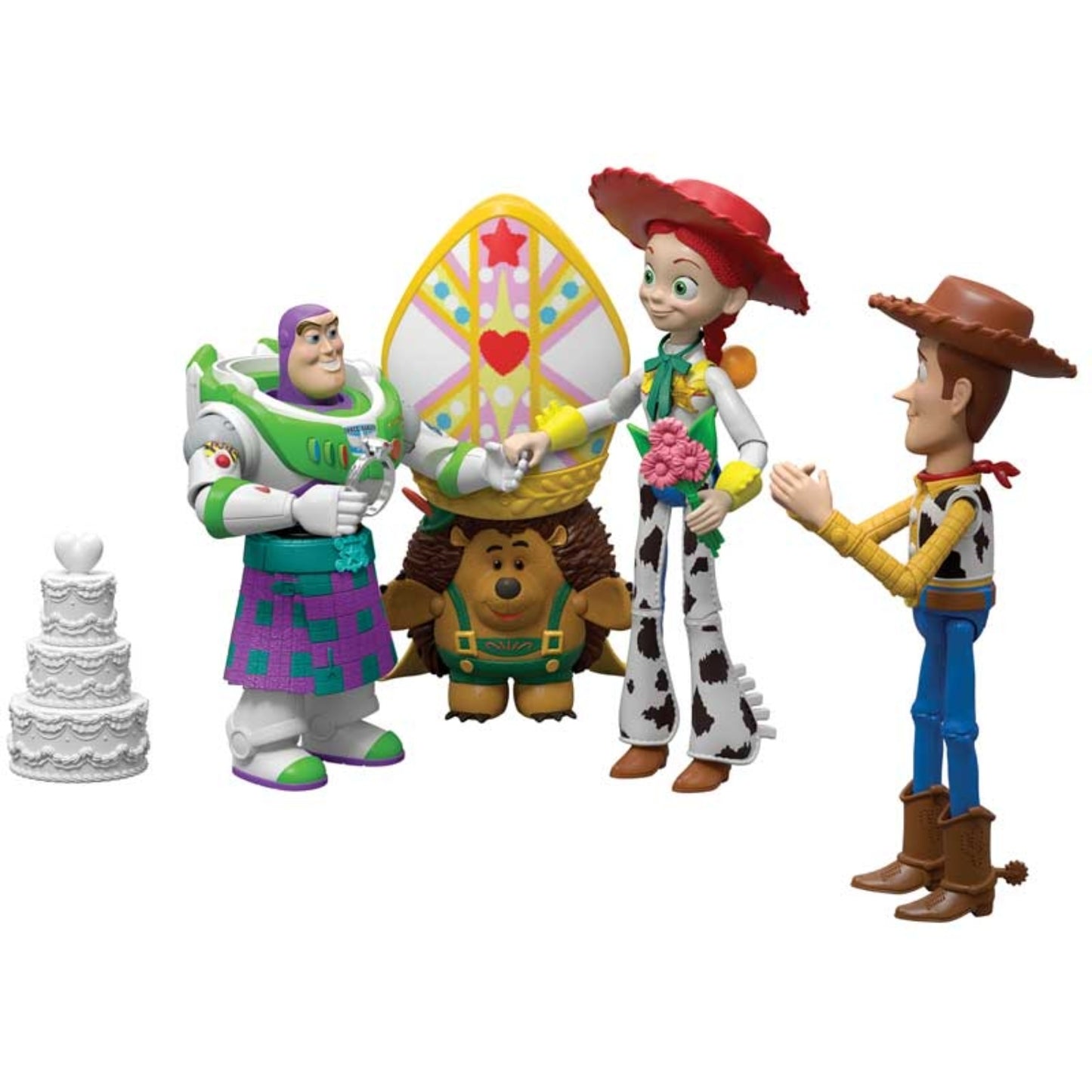 Toy Story 5 Play Scale Buzz & Jessie Forever 4 Pack