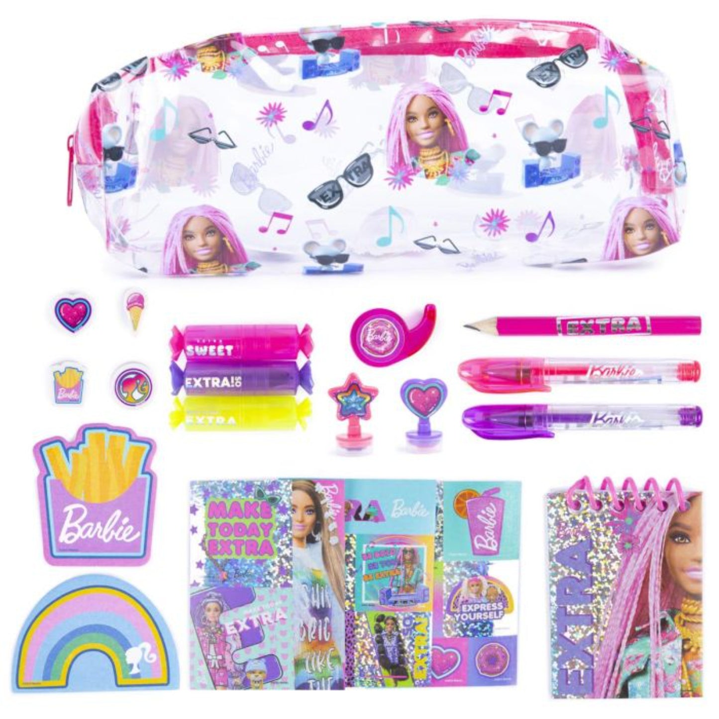 Barbie Extra Miniatures Vendor Stationary Set