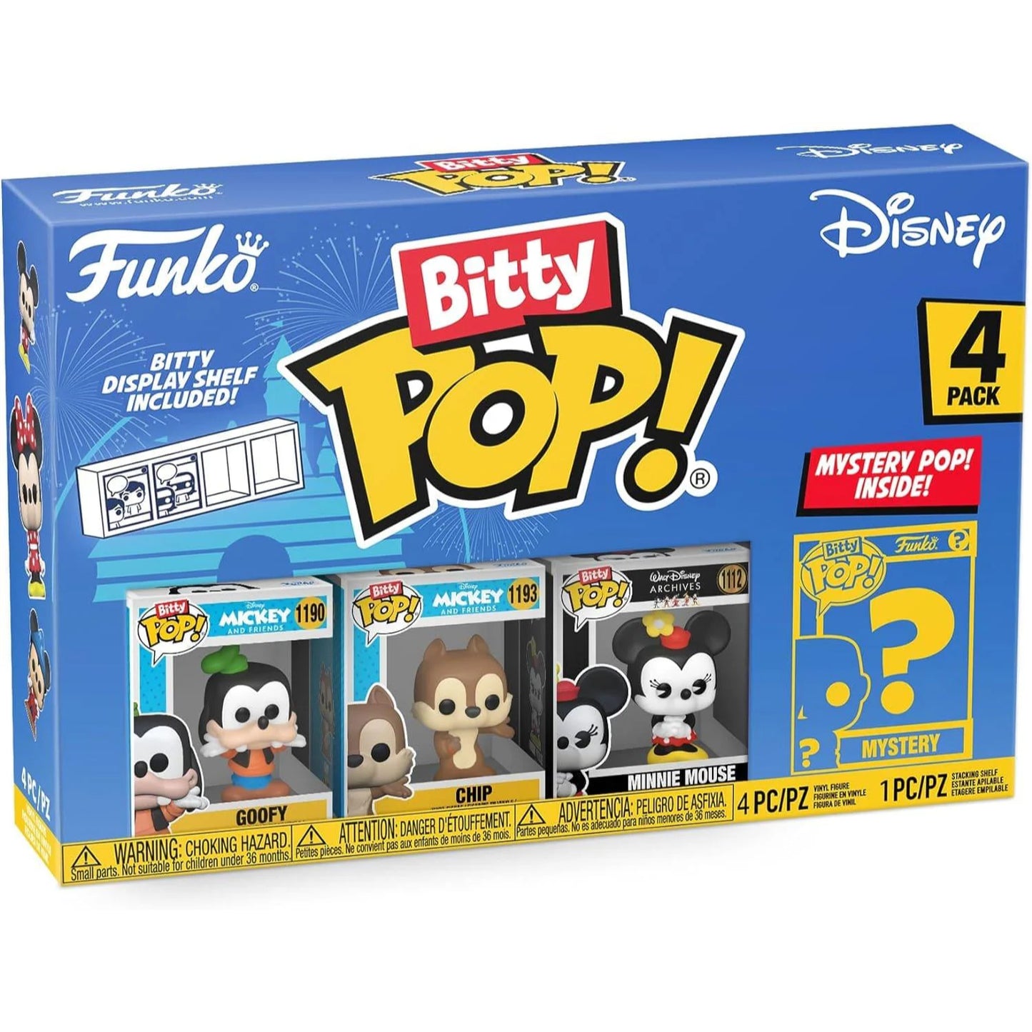 Bitty Pop Disney - Goofy 4 Pack Set