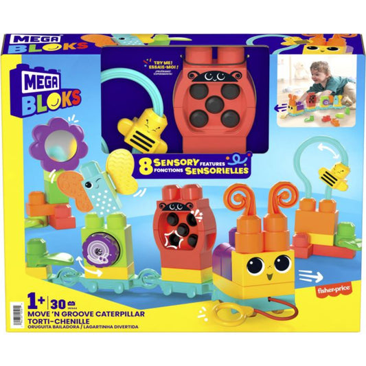 Mega Bloks Move N Groove Caterpillar