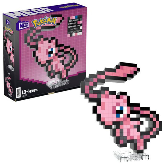 Pokemon Mega Blok Pixel Art Mew