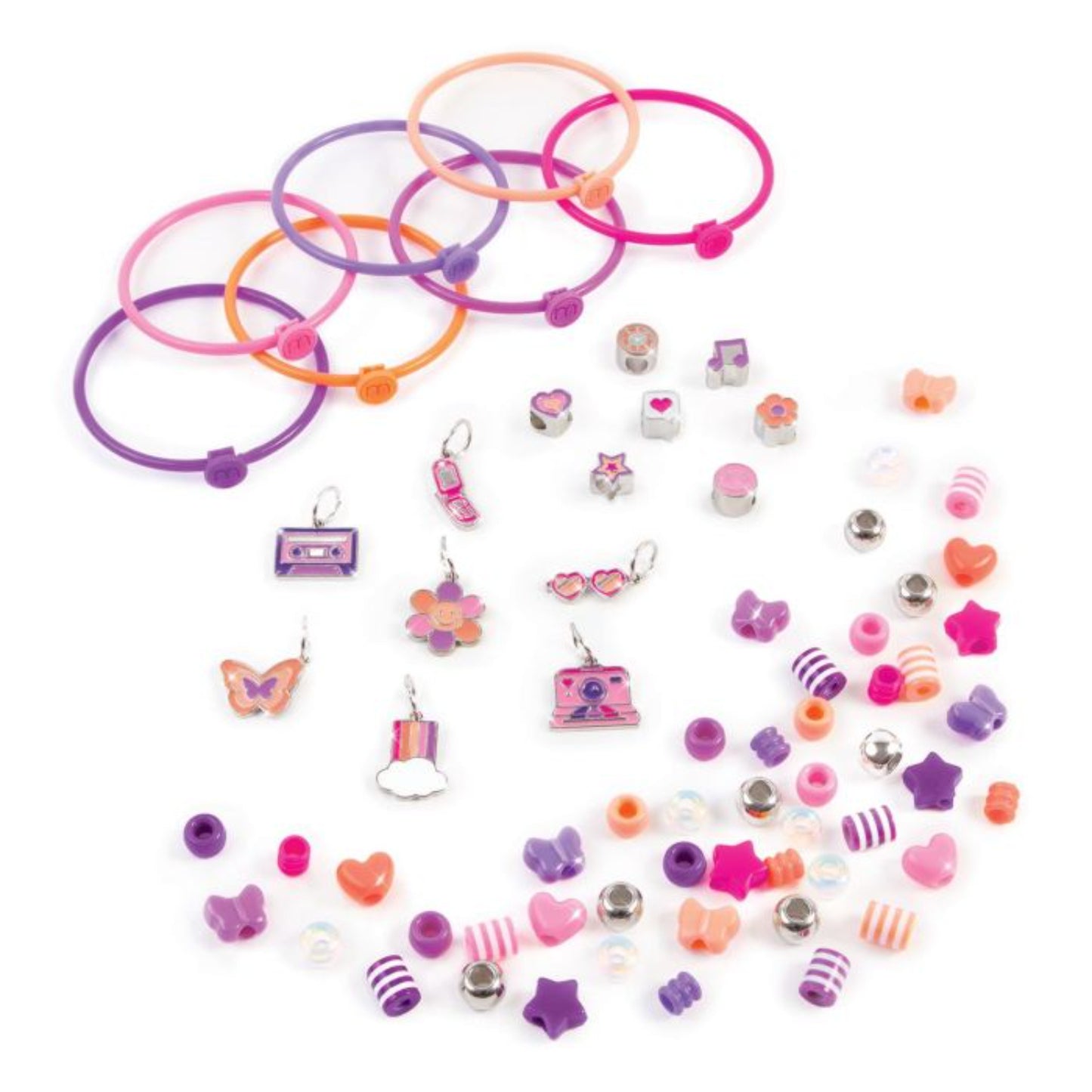 DIY Fashion Beaded Bangle Bracelets