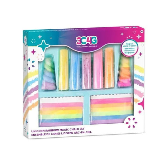 3C4G Uniocorn Rainbow Magic Chalk Set