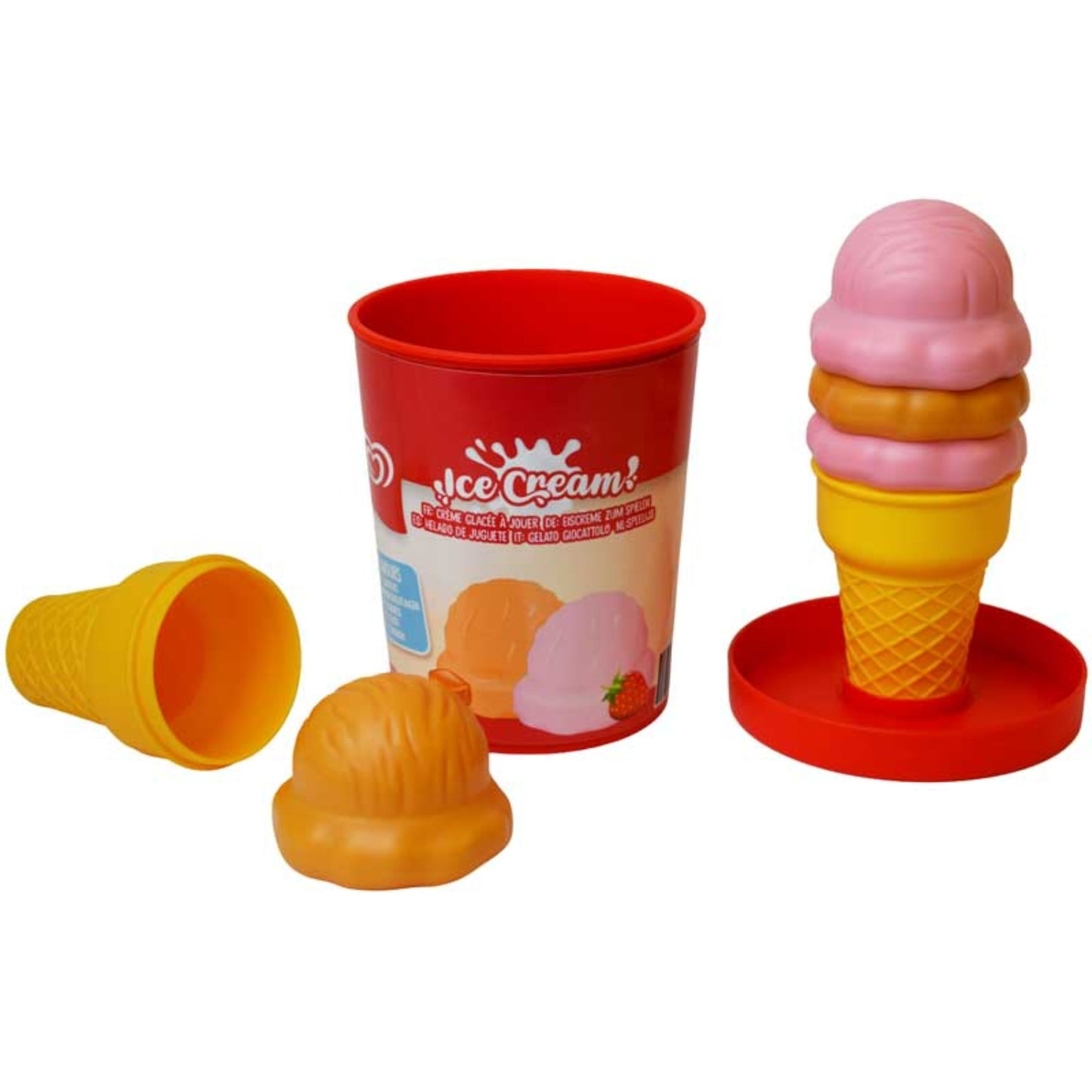 Casdon Cornetto Ice Cream Parlour 3 Piece Set