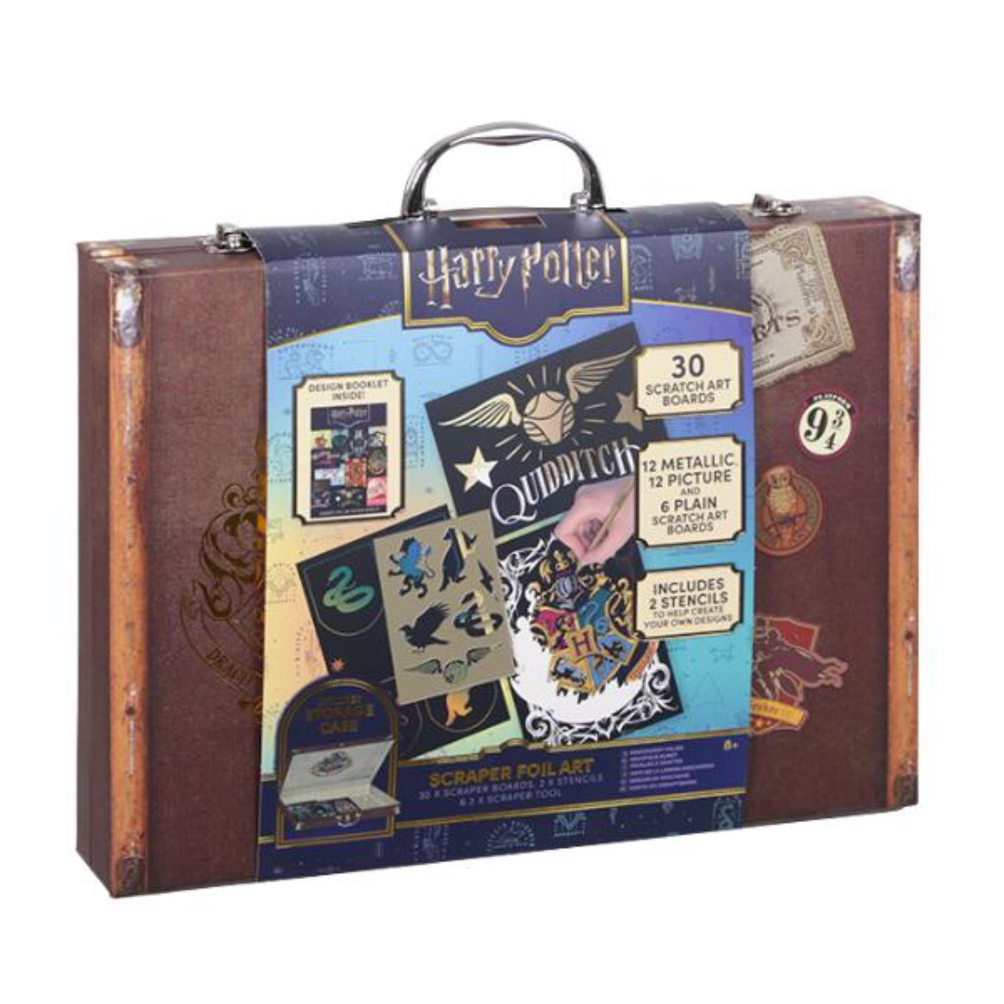 Harry Potter Scraper Foil Art Kit