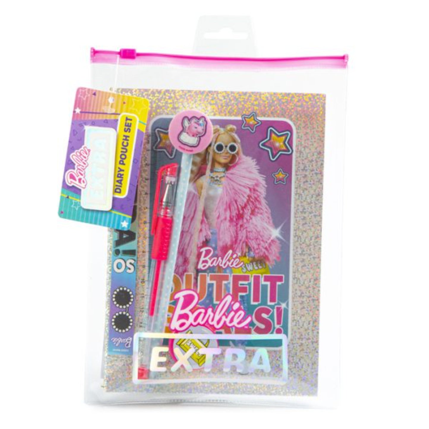 Barbie Extra Diary Pouch Set