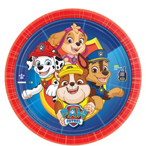 Paw Patrol Paper Plates - 23cm (8pk)