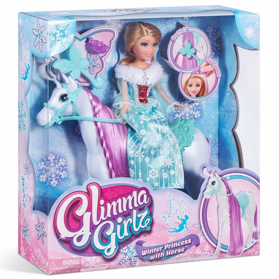 Glimma Girlz - Winter Princess With Horse