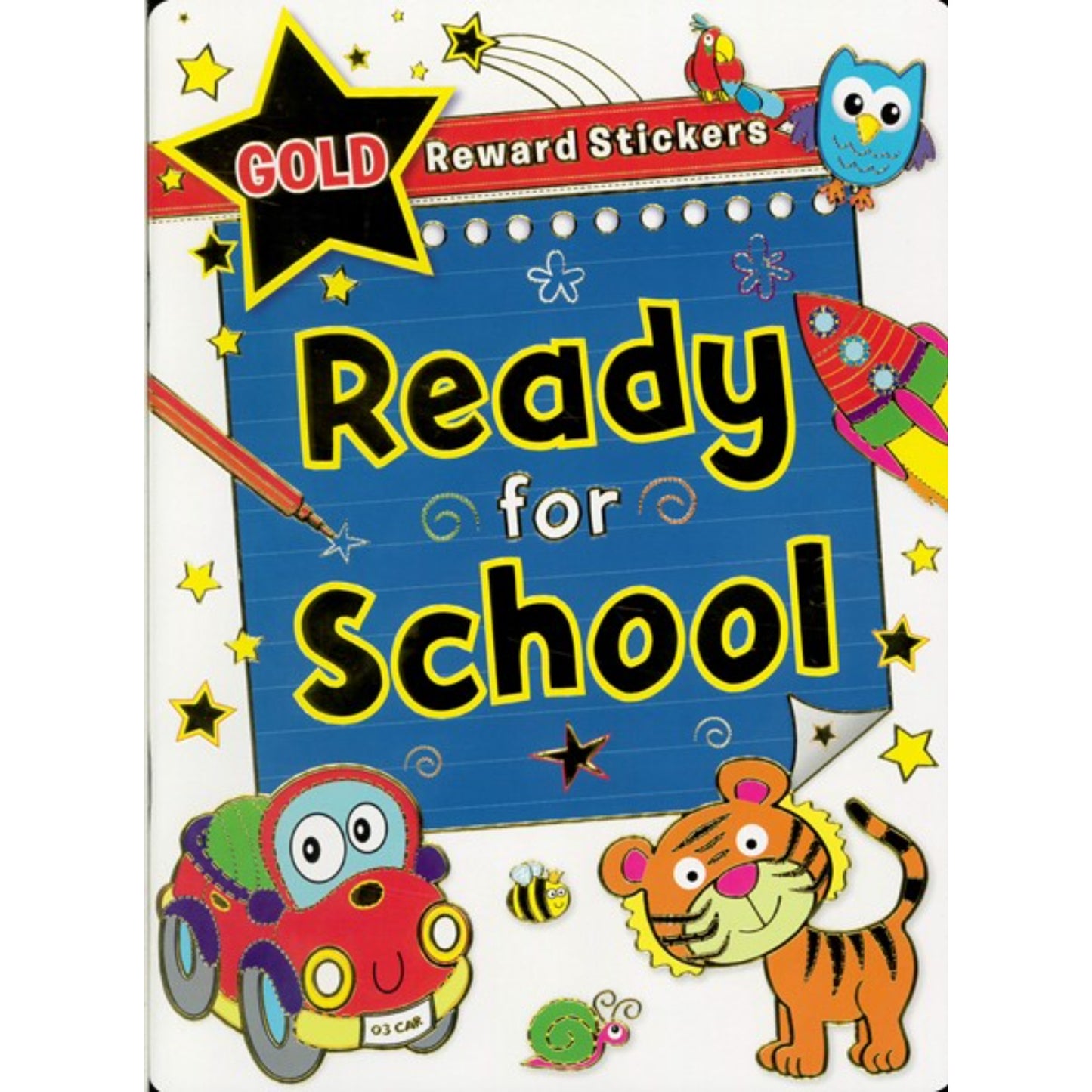 Ready for School - Gold Reward Stickers