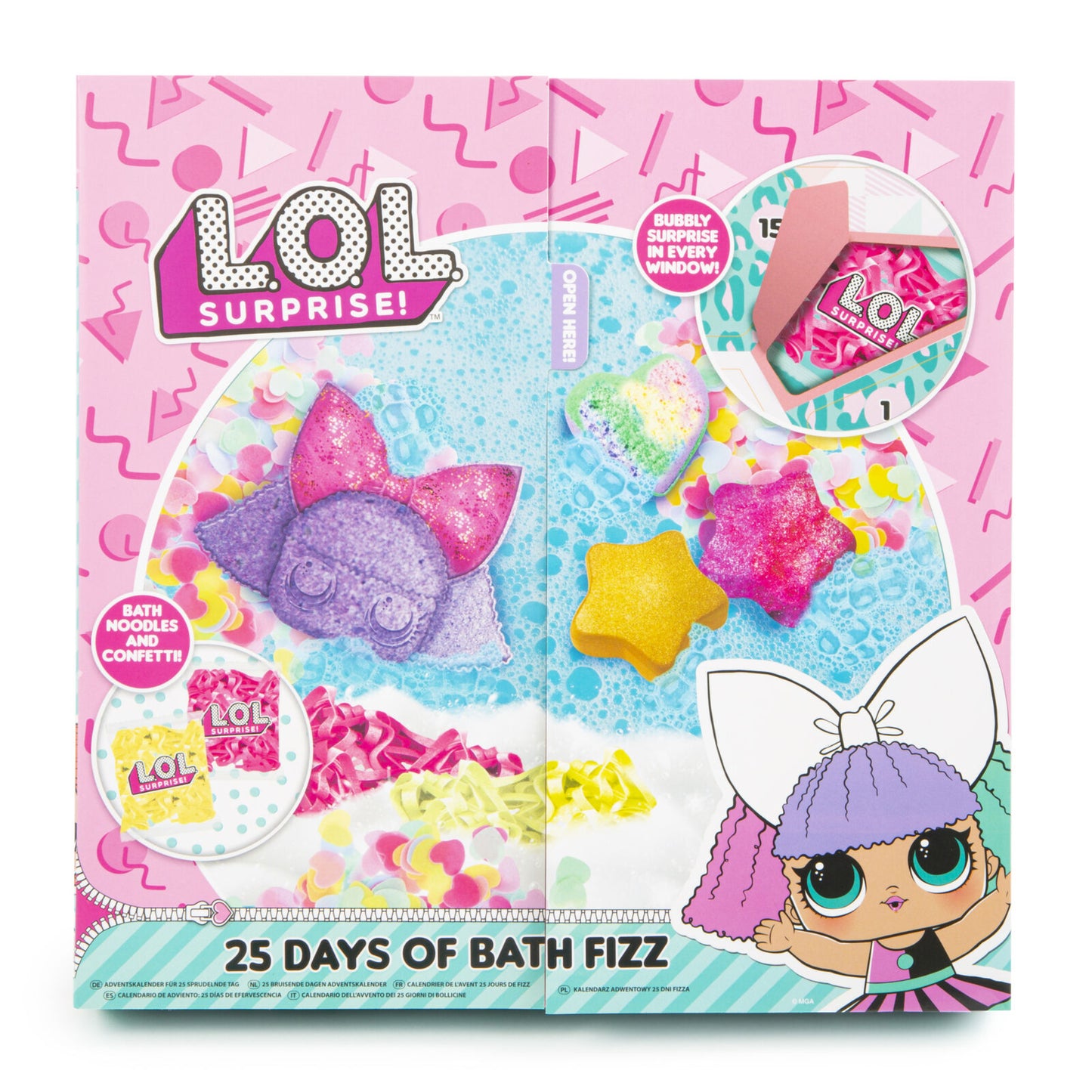 LOL Surprise! Advent 25 Days of Bath Fizz