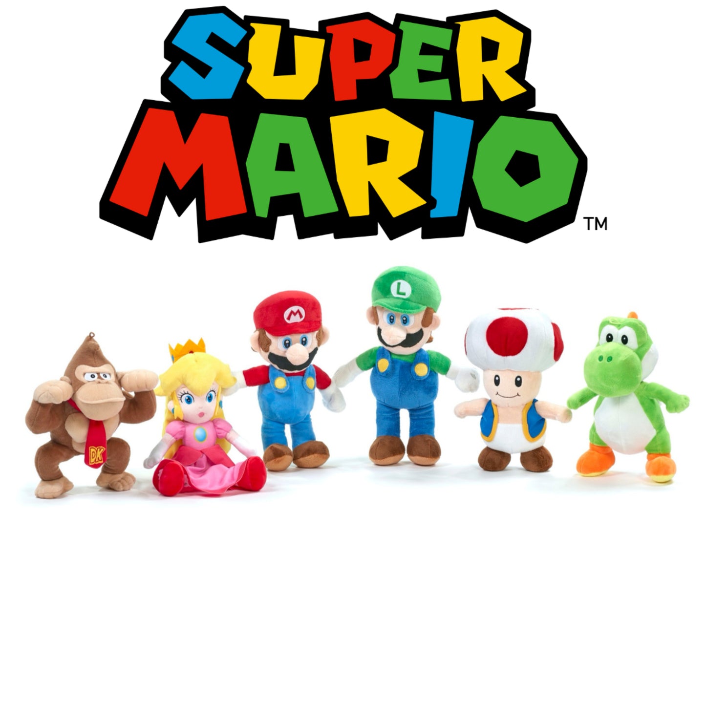 Officially Licensed Mario Plushies 14" - Luigi