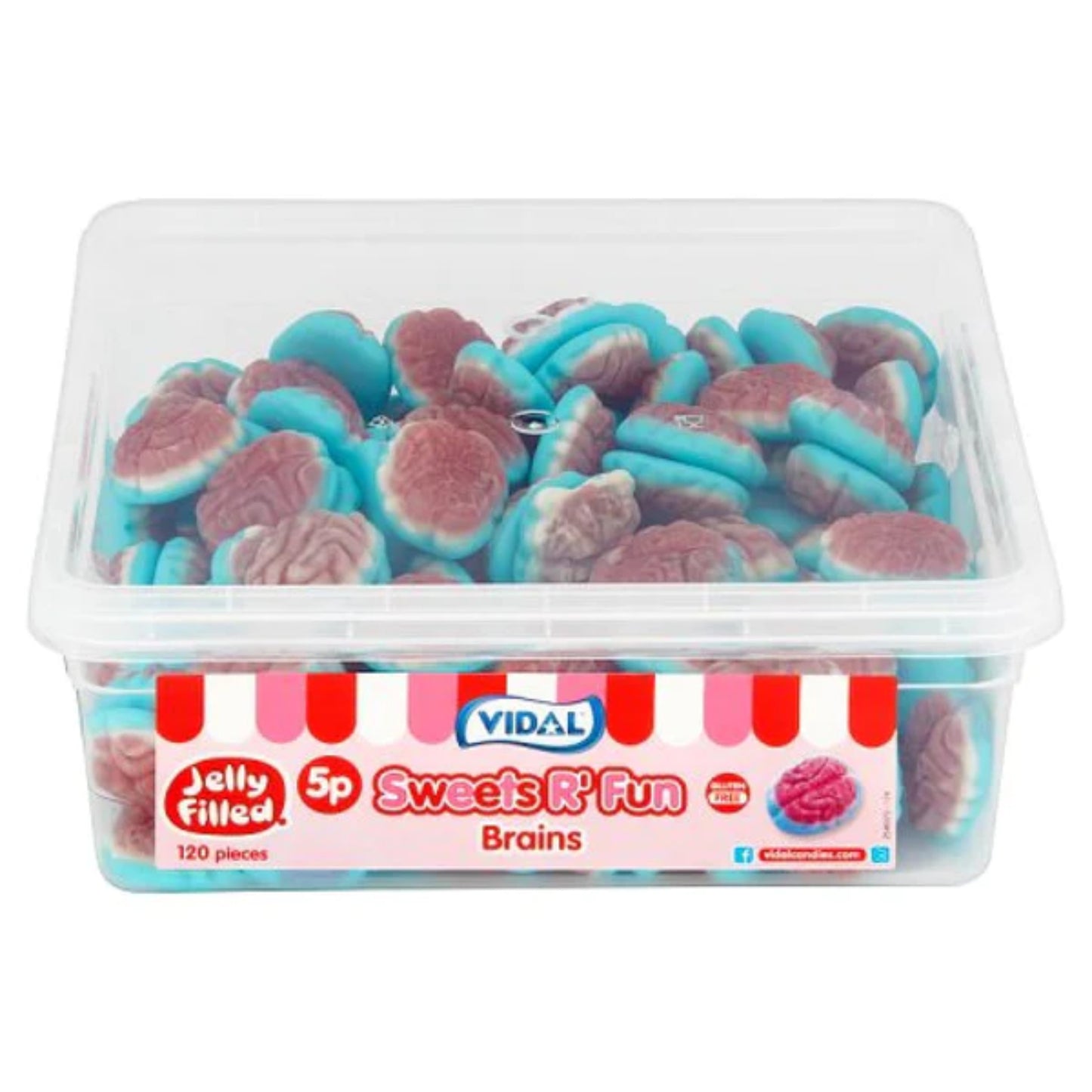 Vidal Brains - 120 Pcs