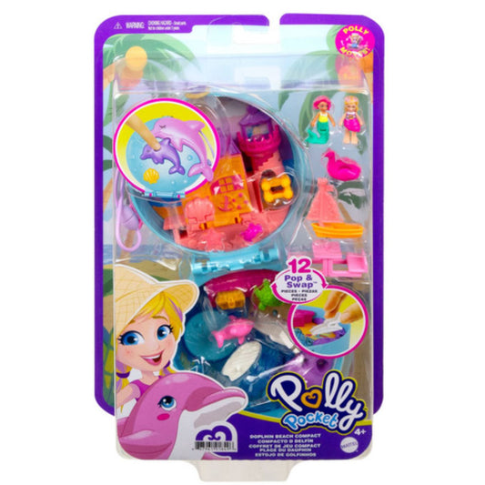 Polly Pocket Dolphin Beach Compact